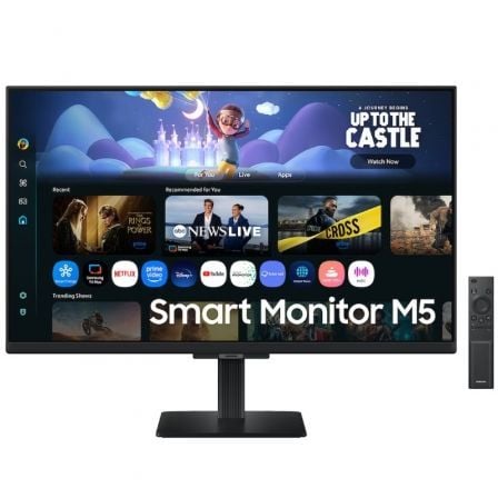 Smart Monitor Samsung M5 S32FM500EU 32'/ Full HD/ Smart TV/ Multimedia/ Negro